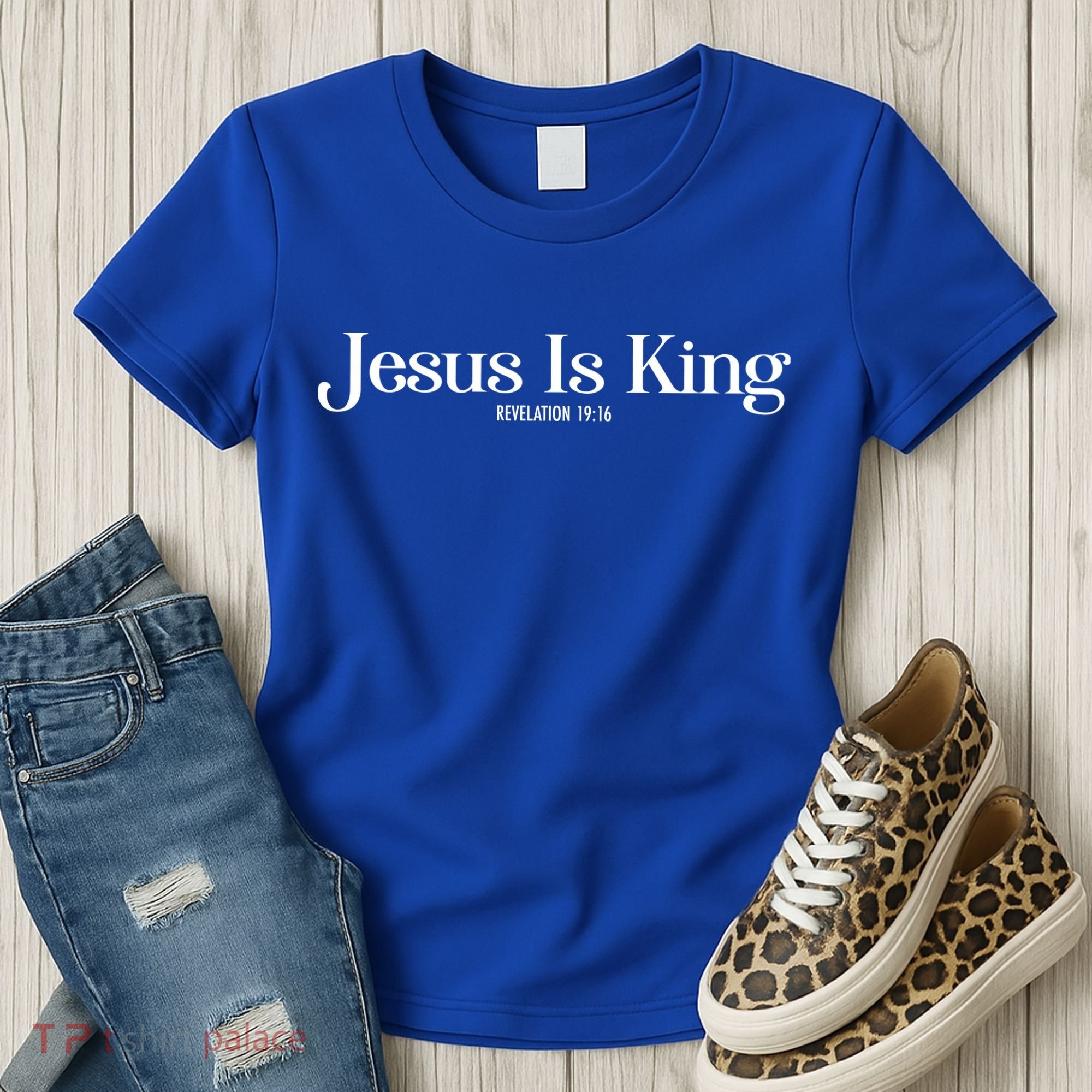 Jesus Is King Revelation 19 16 Women's T-Shirt