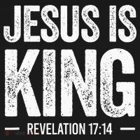 Jesus is King Revelation 1714 Christian Faith Bible Verse Women's Tank Top thumb 5
