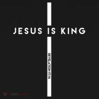 Jesus Is King Cross Revelation Mousepad thumb 1