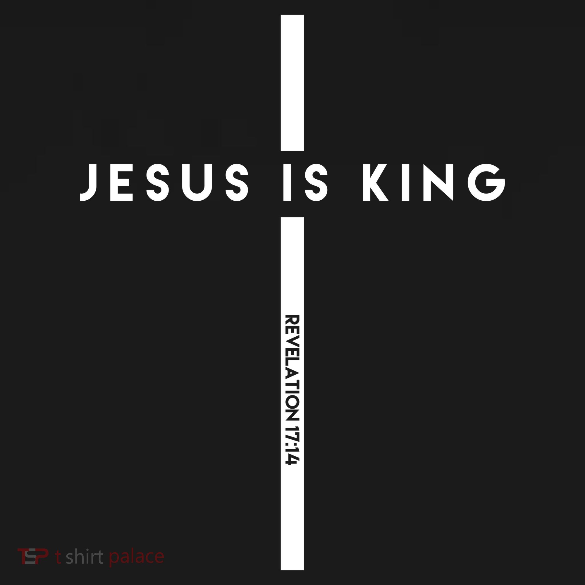 Jesus Is King Cross Revelation Mousepad