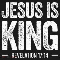Jesus Is King Revelation 1714 Christian Faith Bible Verse T-Shirt thumb 7