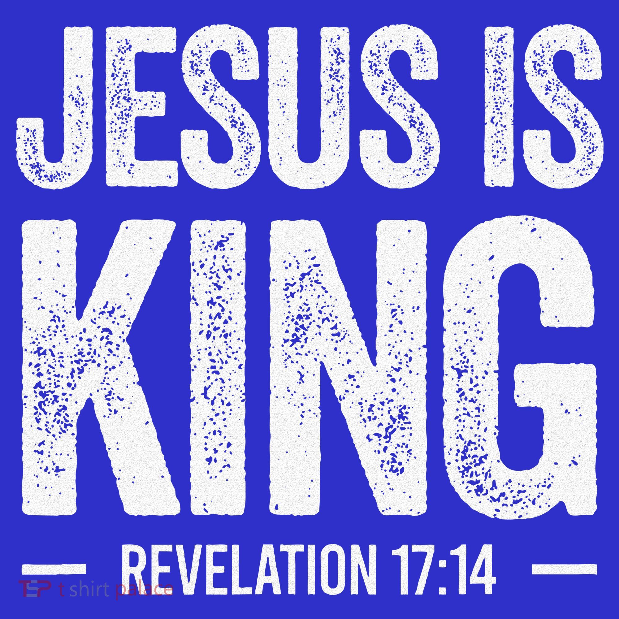Jesus Is King Revelation 1714 Christian Faith Bible Verse Women's Tank Top