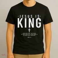 Jesus Is King Jesus John 146 Costume Christian T-Shirt thumb 3