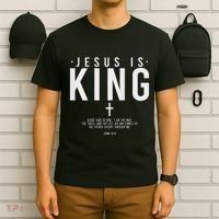 Jesus Is King Jesus John 146 Costume Christian T-Shirt thumb 6