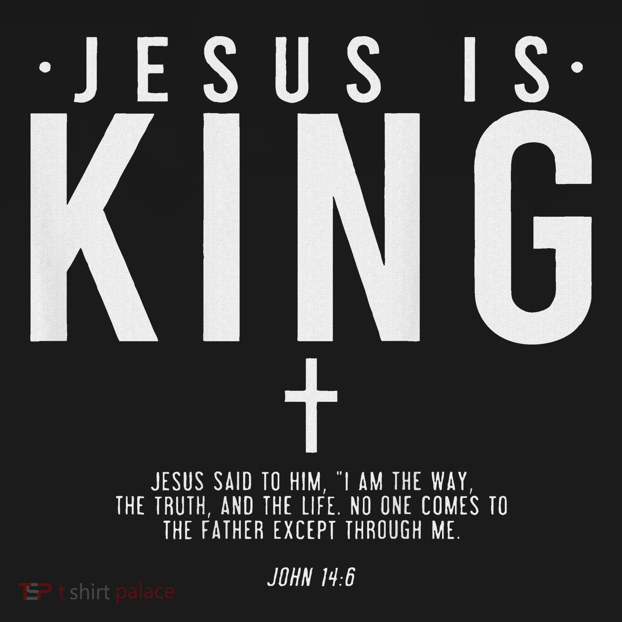 Jesus Is King Jesus John 146 Costume Christian T-Shirt