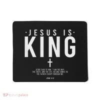 Jesus Is King Jesus John 146 Costume Christian Mousepad thumb 0