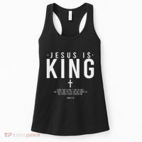 Jesus Is King Jesus John 146 Costume Christian Women's Tank Top thumb 0