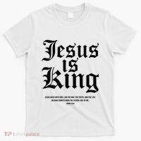 Jesus Is King Christian Faith Women Gifts T-Shirt thumb 0