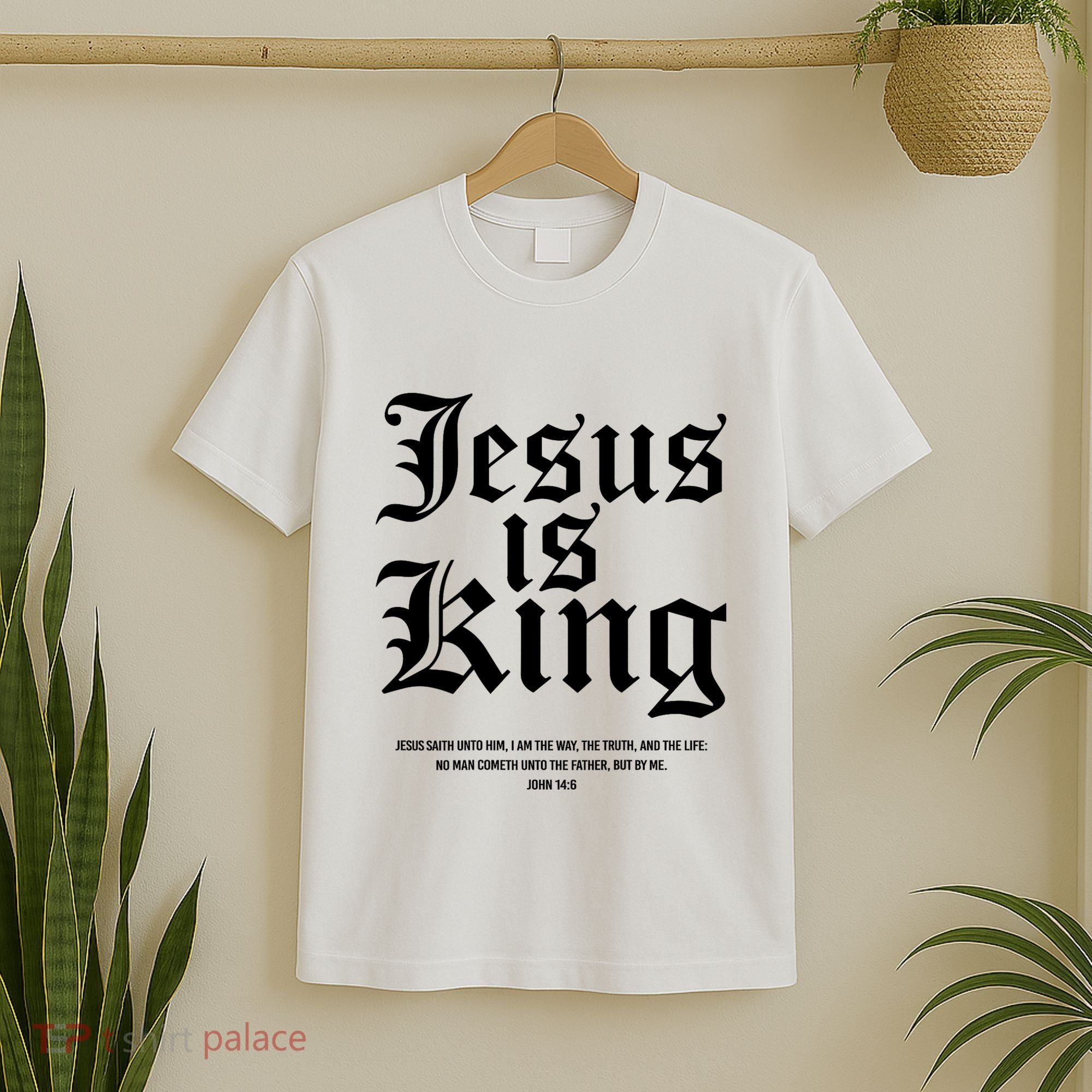 Jesus Is King Christian Faith Women Gifts T-Shirt