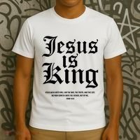 Jesus Is King Christian Faith Women Gifts T-Shirt thumb 3