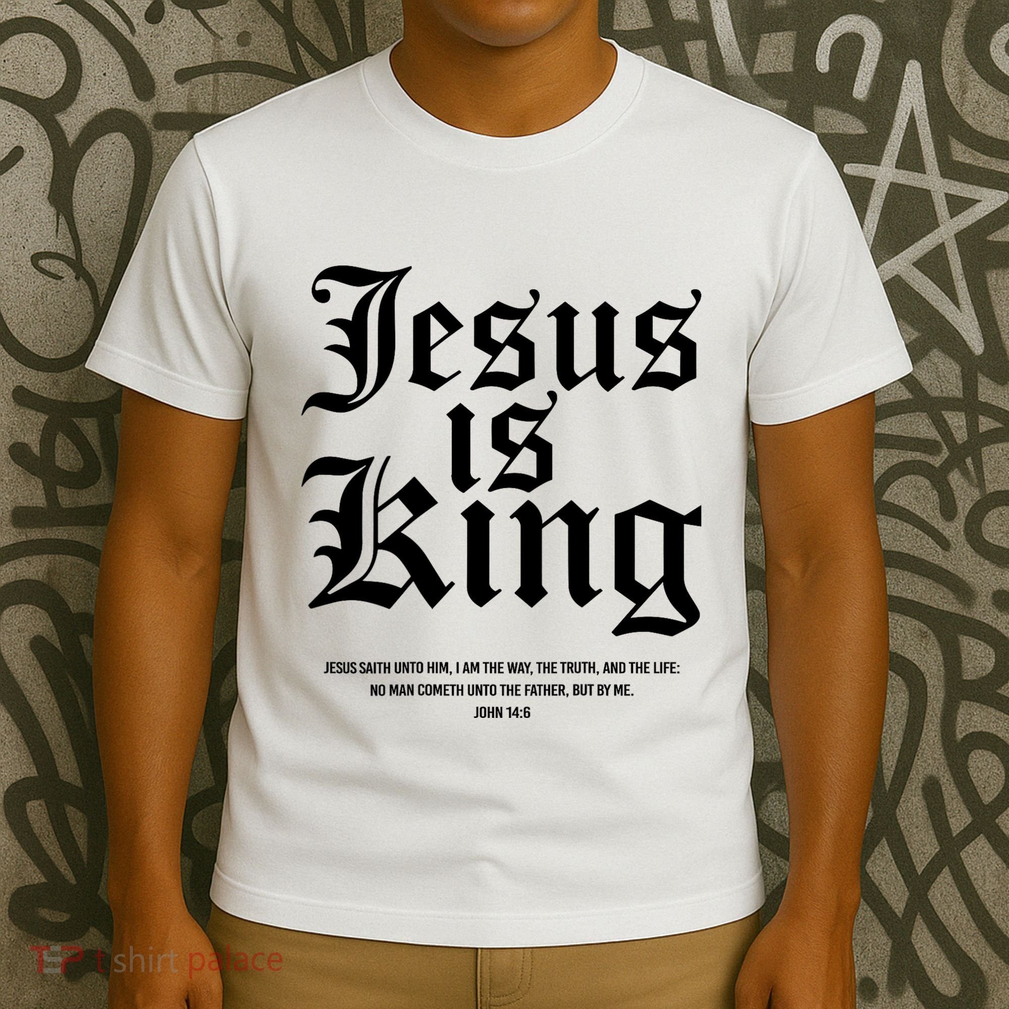 Jesus Is King Christian Faith Women Gifts T-Shirt