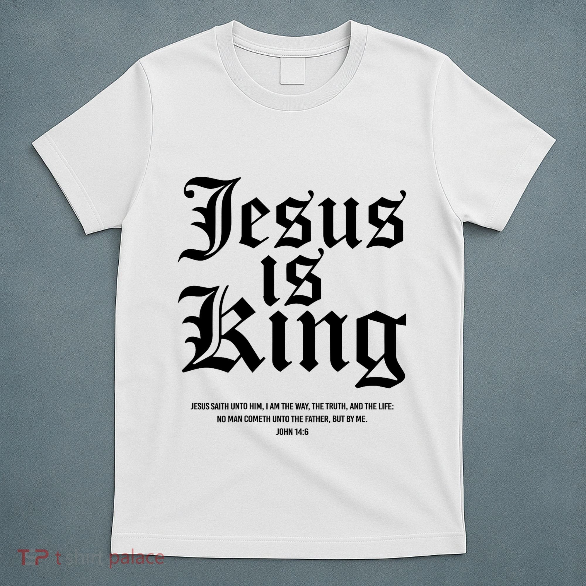 Jesus Is King Christian Faith Women Gifts T-Shirt