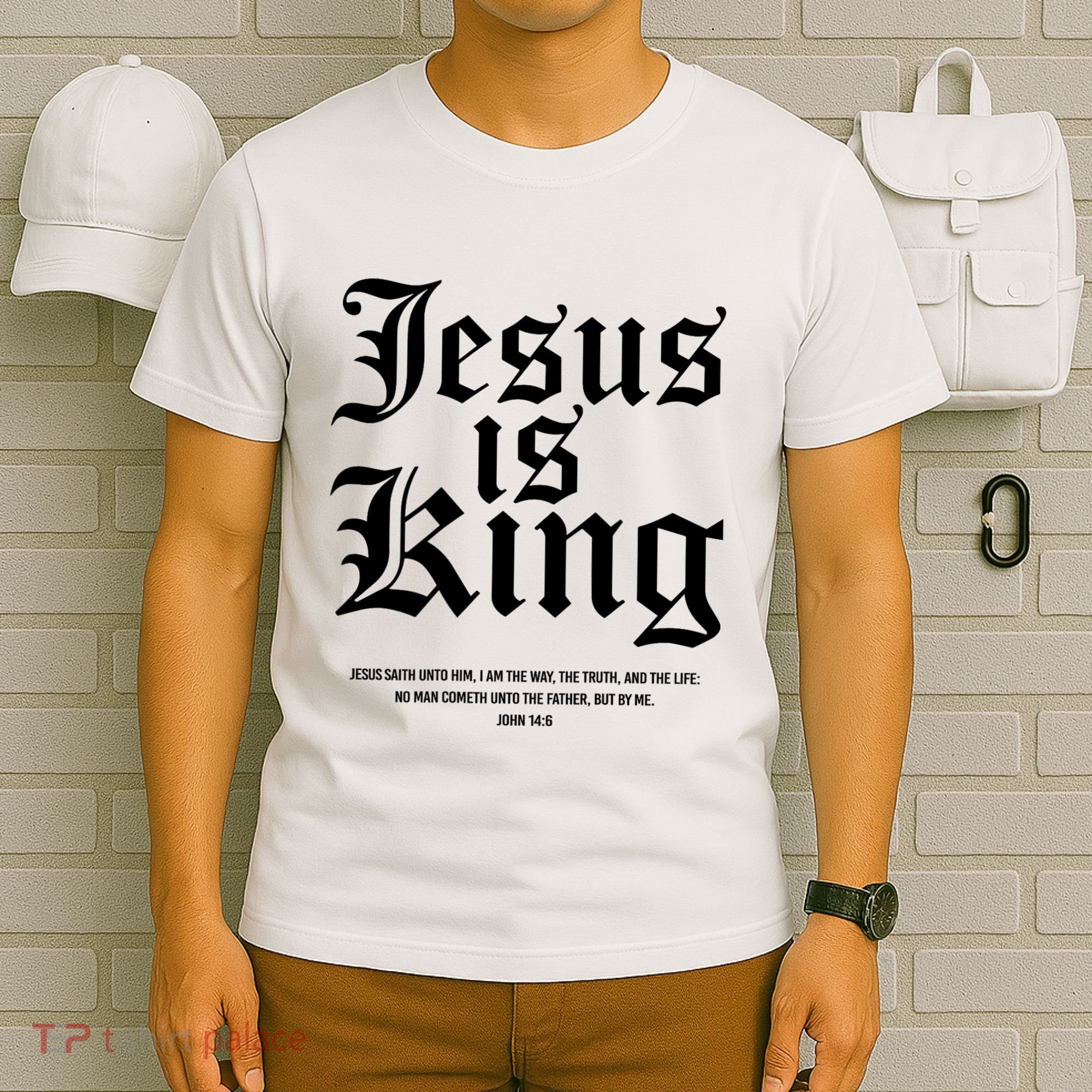 Jesus Is King Christian Faith Women Gifts T-Shirt