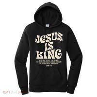 Jesus Is King Bible Verse John 146 Christian God Religious Women's Hoodie thumb 0