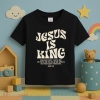 Jesus Is King Bible Verse John 146 Christian God Religious Toddler T-Shirt thumb 3