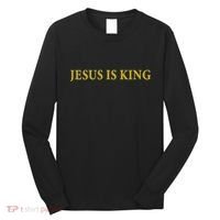 Jesus Is King Christian Long Sleeve Shirt thumb 0