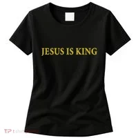 Jesus Is King Christian Women's T-Shirt thumb 0