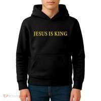 Jesus Is King Christian Kids Hoodie thumb 4