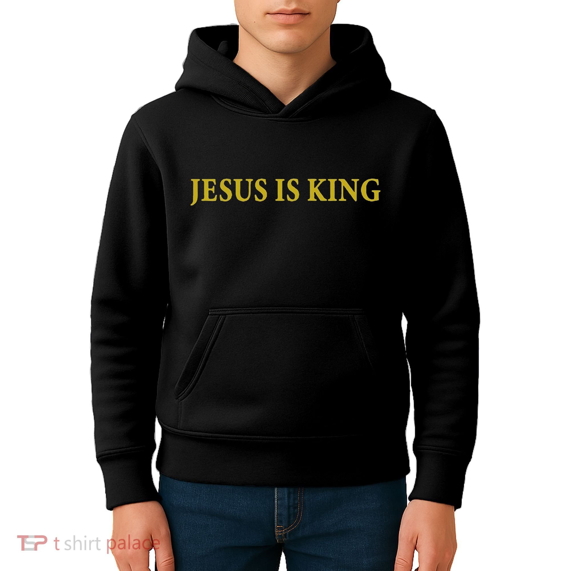 Jesus Is King Christian Kids Hoodie
