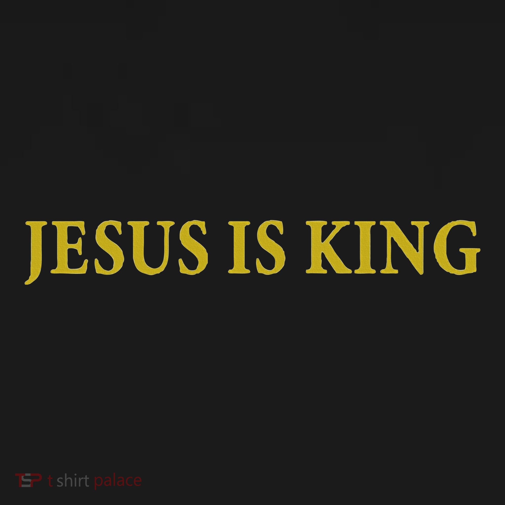 Jesus Is King Christian Kids T-Shirt