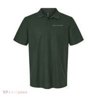 Jesus Is King Subtle Christian Minimalist Religious Polo thumb 0