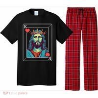 Jesus Is King Pajama Set thumb 0