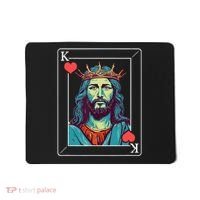 Jesus Is King Mousepad thumb 0