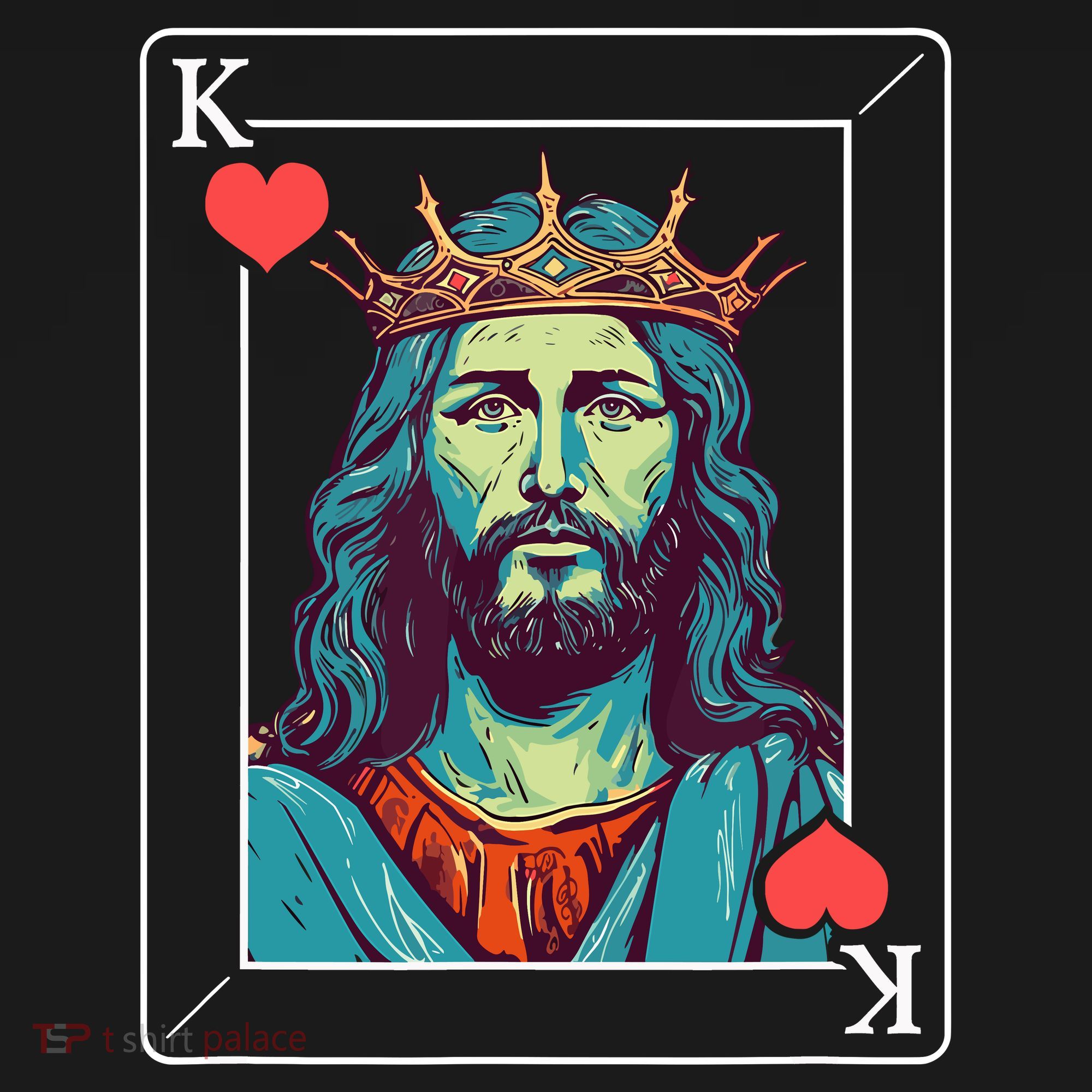 Jesus Is King Ornament
