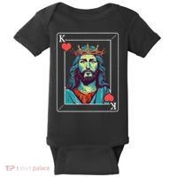 Jesus Is King Baby Bodysuit thumb 0