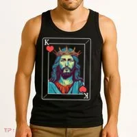 Jesus Is King Tank Top thumb 3