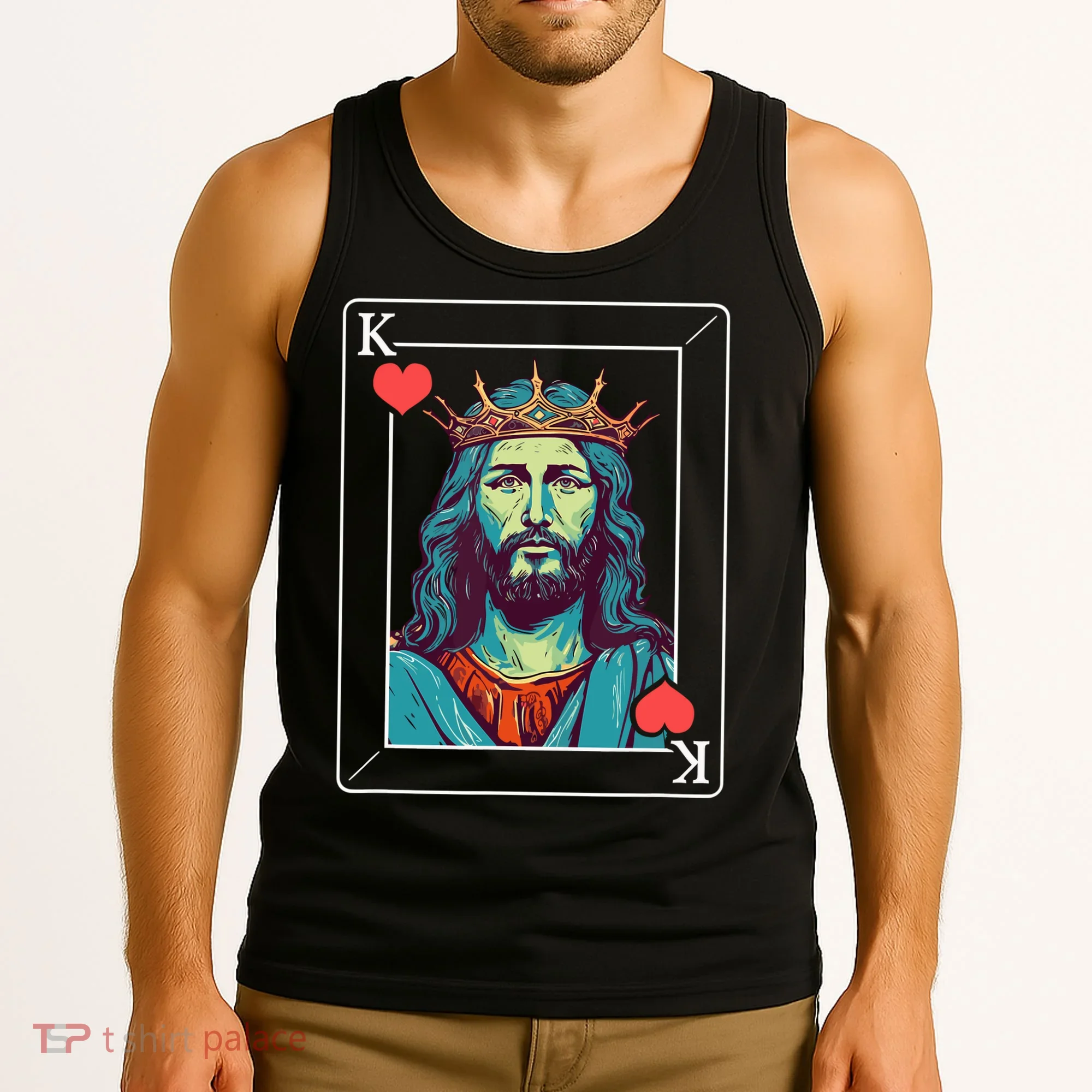 Jesus Is King Tank Top