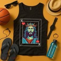 Jesus Is King Tank Top thumb 4