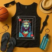 Jesus Is King Tank Top thumb 4