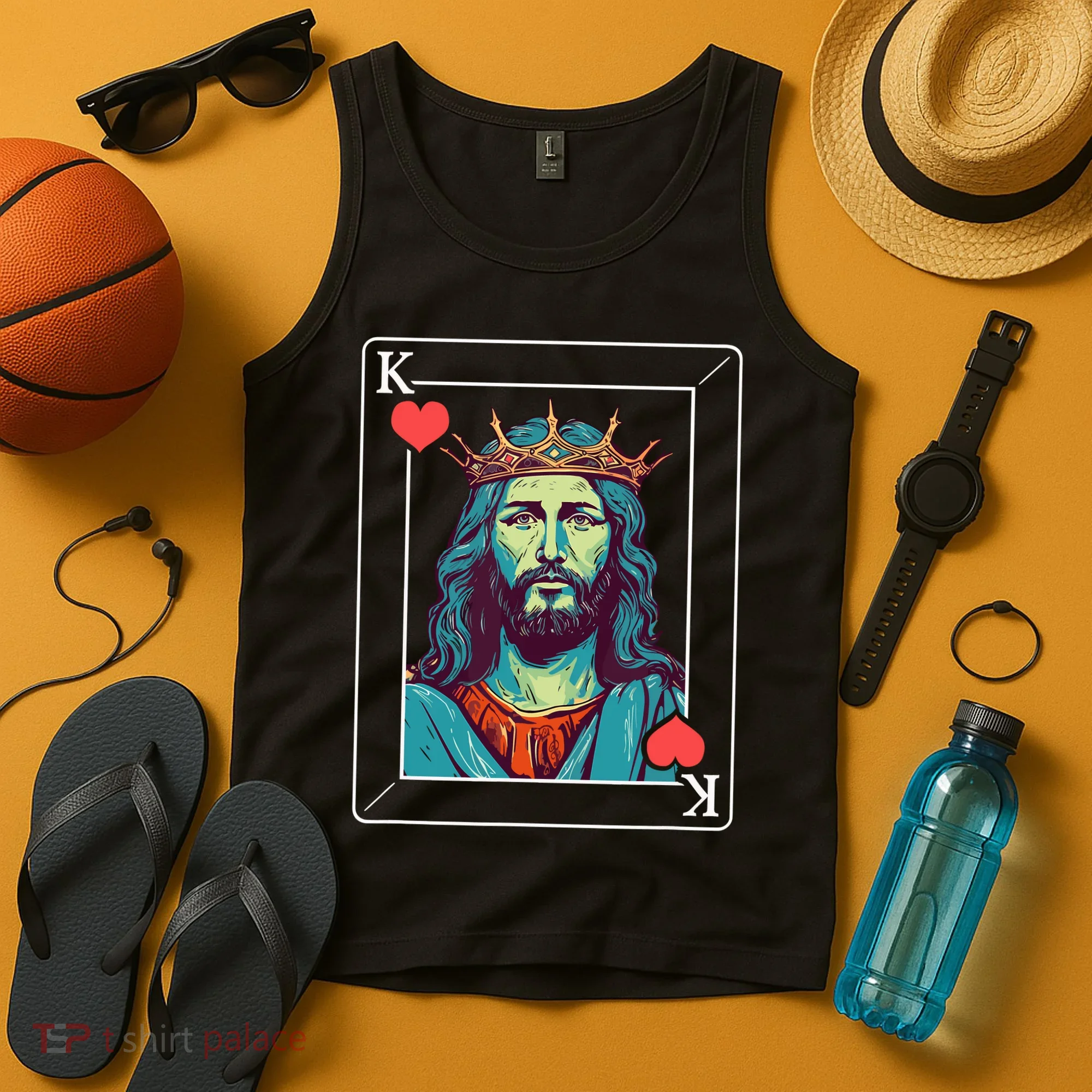 Jesus Is King Tank Top