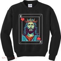 Jesus Is King Kids Sweatshirt thumb 0