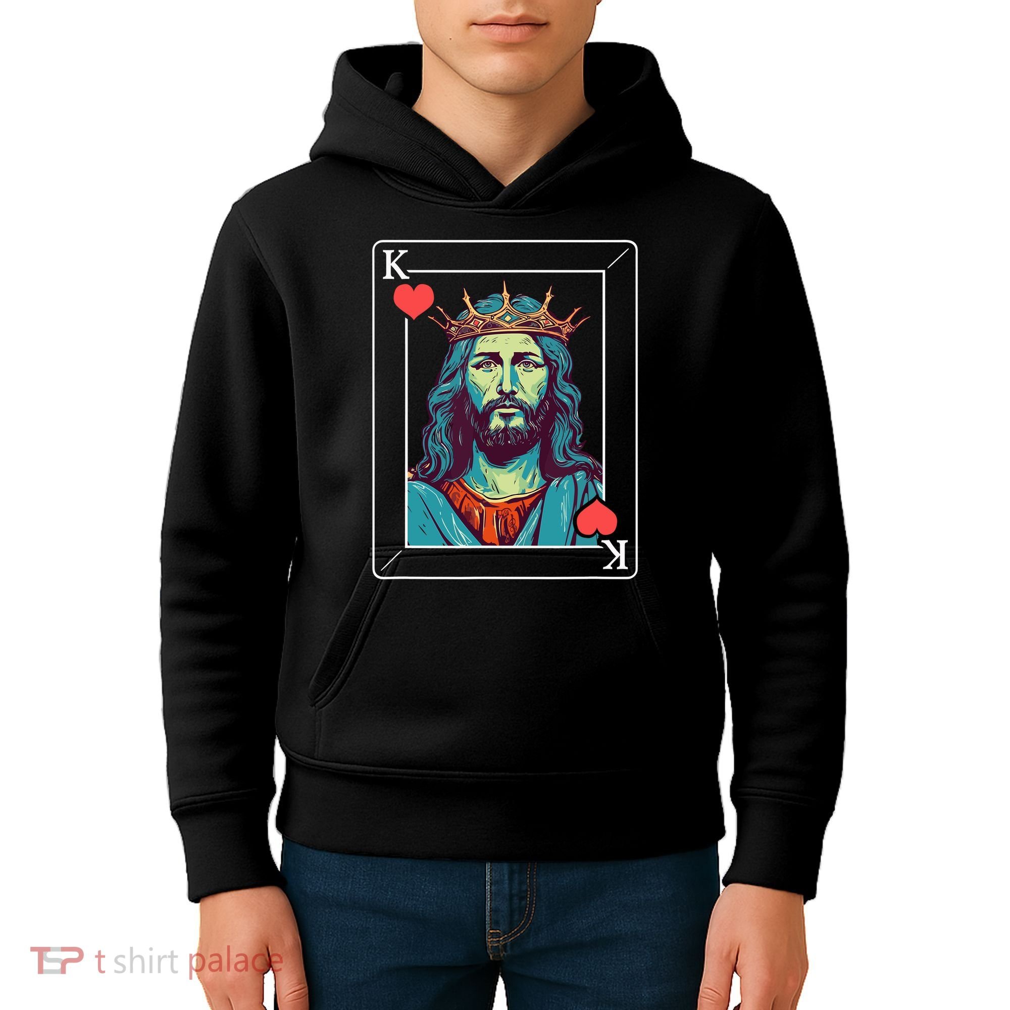 Jesus Is King Kids Hoodie