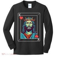 Jesus Is King Kids Long Sleeve Shirt thumb 0