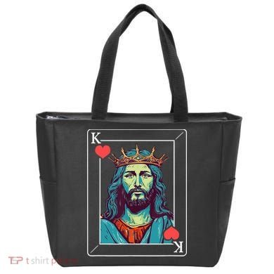 Jesus Is King Tote Bag
