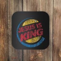 Jesus Is King Coaster thumb 0