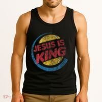 Jesus Is King Tank Top thumb 3