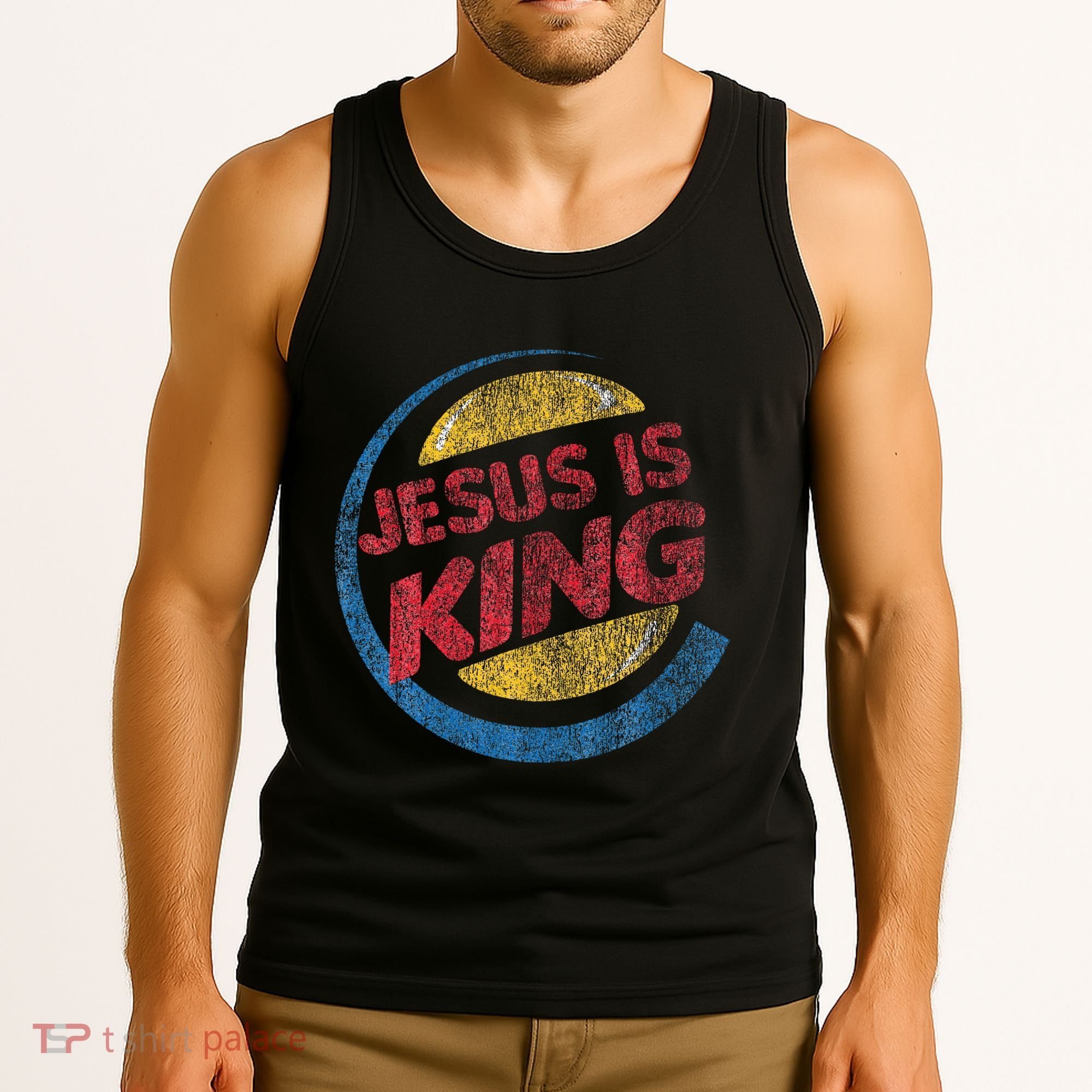 Jesus Is King Tank Top