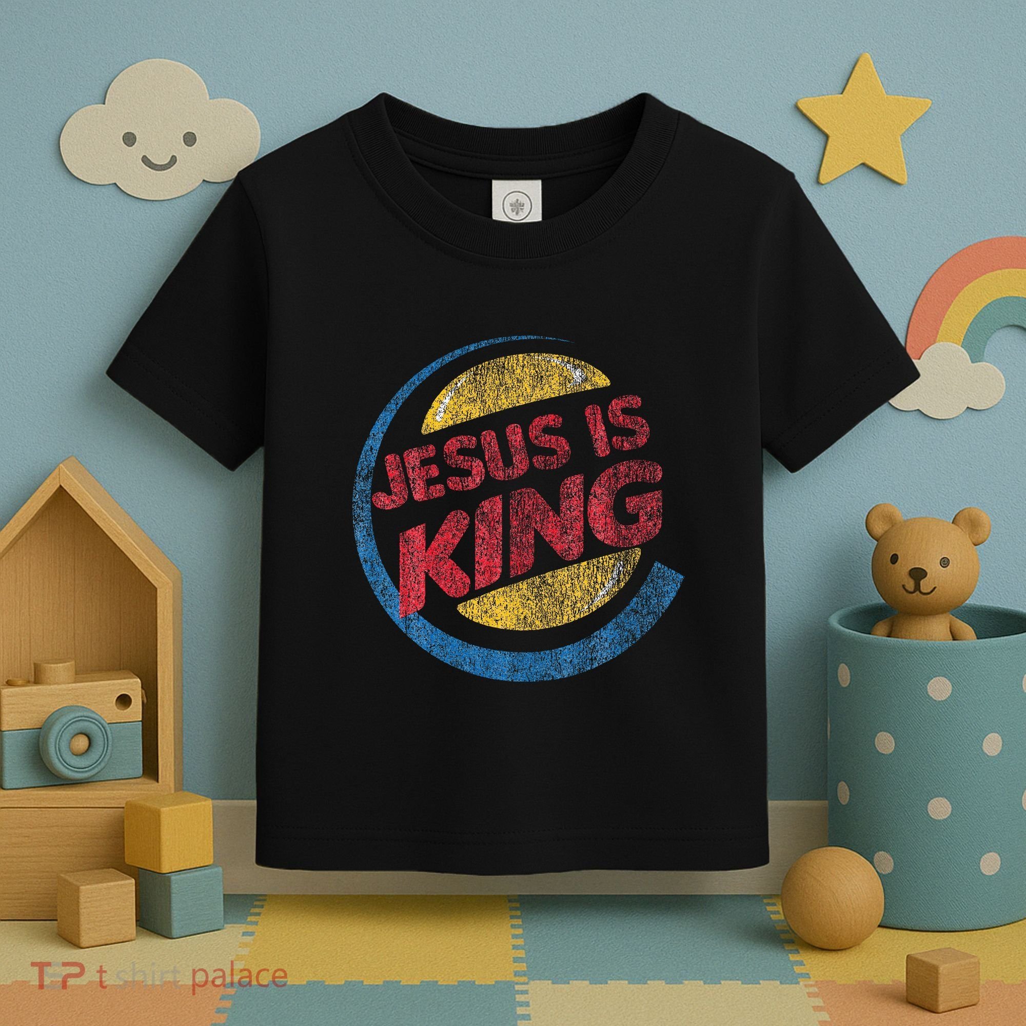 Jesus Is King Toddler T-Shirt