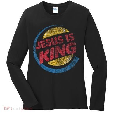 Jesus Is King Women's Long Sleeve Shirt