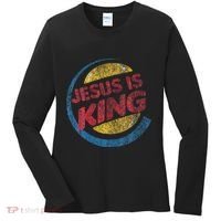 Jesus Is King Women's Long Sleeve Shirt thumb 0