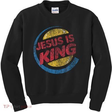 Jesus Is King Kids Sweatshirt