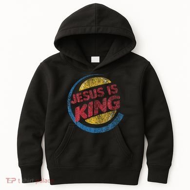 Jesus Is King Kids Hoodie