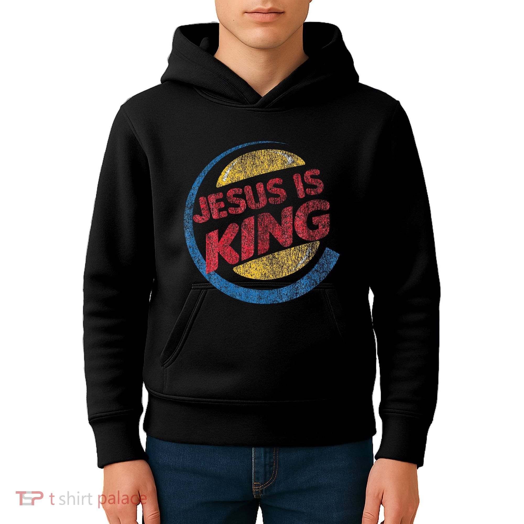 Jesus Is King Kids Hoodie