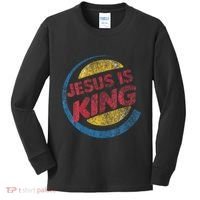 Jesus Is King Kids Long Sleeve Shirt thumb 0