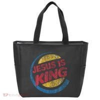 Jesus Is King Tote Bag thumb 0