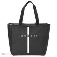 Jesus Is King Tote Bag thumb 0